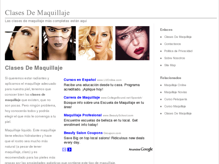 www.clasesdemaquillaje.net