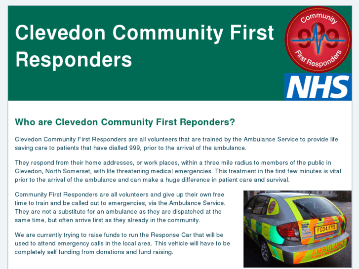 www.clevedonfirstresponders.com