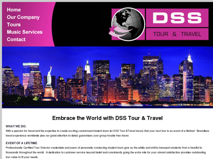 www.dsstourandtravel.com