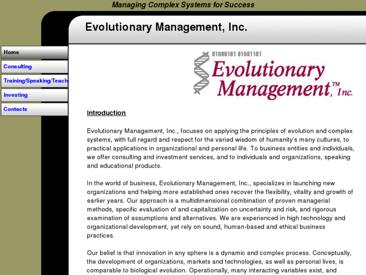 www.evolutionarymanagement.com