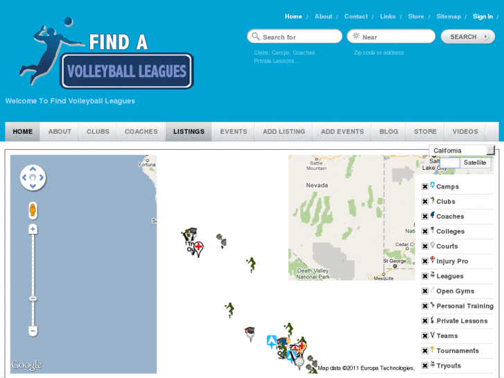 www.findvolleyballleagues.com