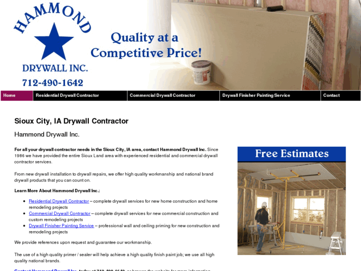 www.hammonddrywall.com