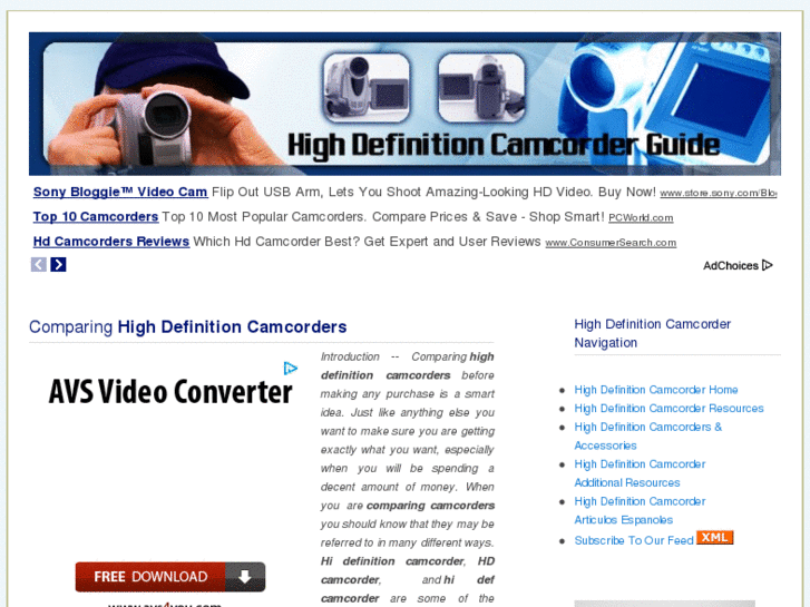 www.highdefinitioncamcorderguide.com