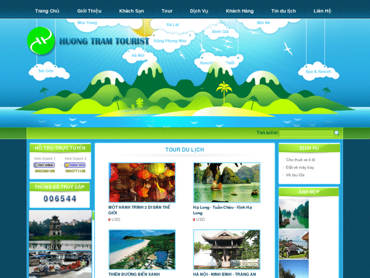 www.huongtramtourist.com