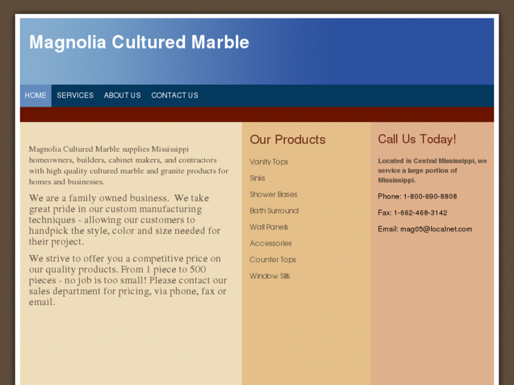 www.magnoliaculturedmarble.com