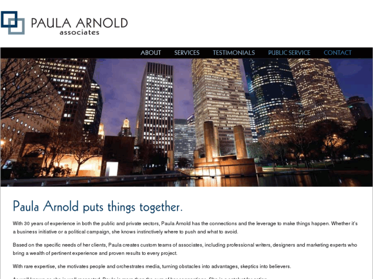 www.paulaarnoldassociates.com