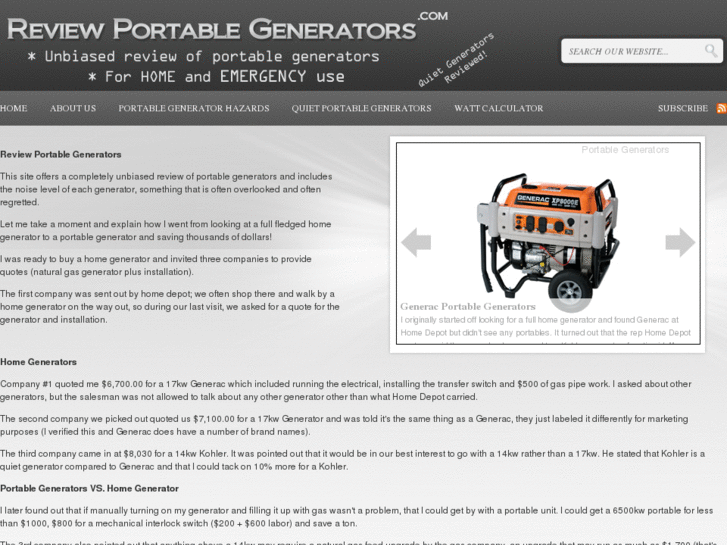 www.reviewportablegenerators.com