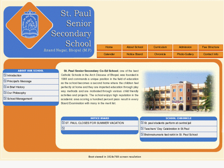 www.stpaulsbhopal.net