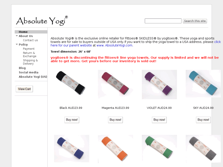 www.yogitoes-skidless.com