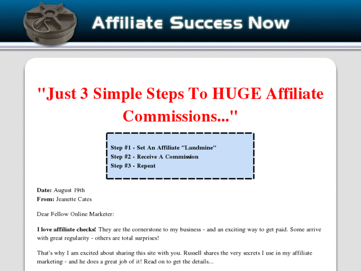 www.affiliatesuccessnow.com