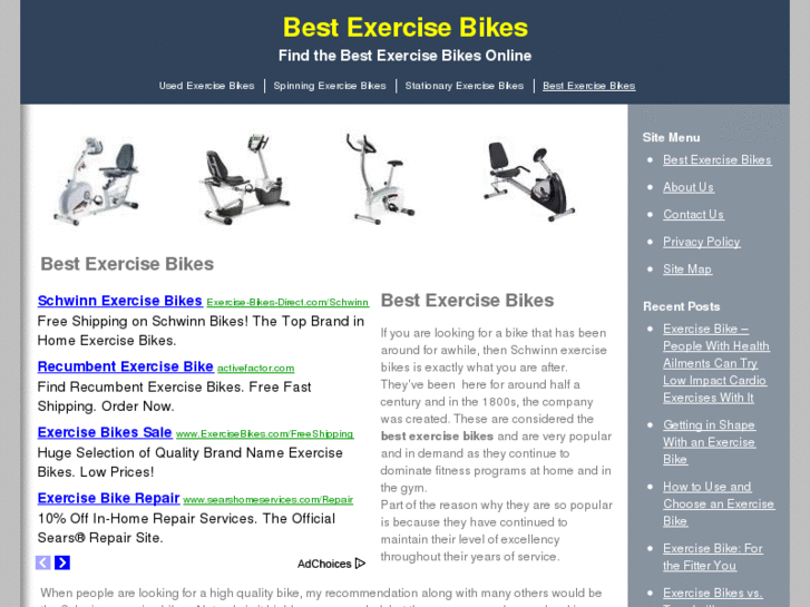 www.bestexercisebikes.org