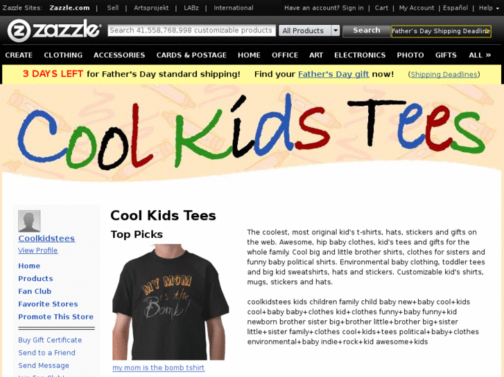 www.coolkidstees.com