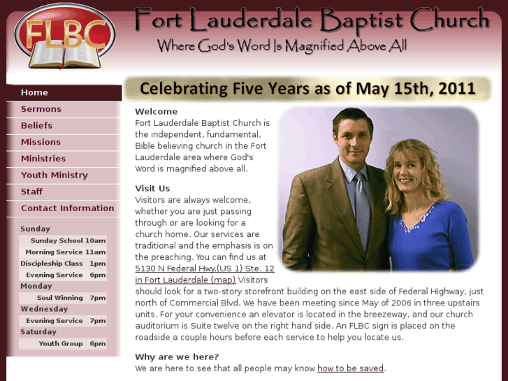 www.fortlauderdalebaptist.com