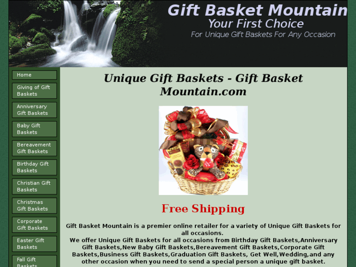 www.giftbasketmountain.com