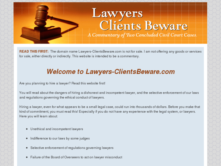 www.lawyers-clientsbeware.com