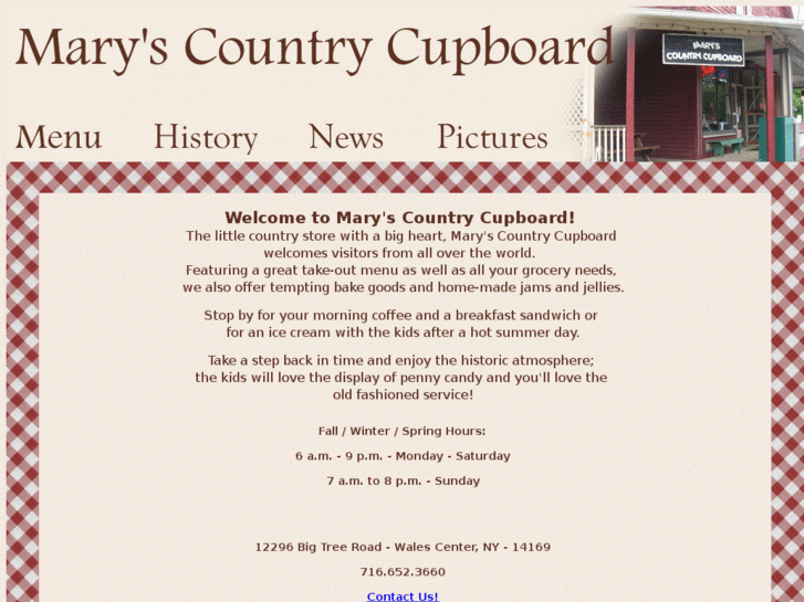 www.maryscountrycupboard.com