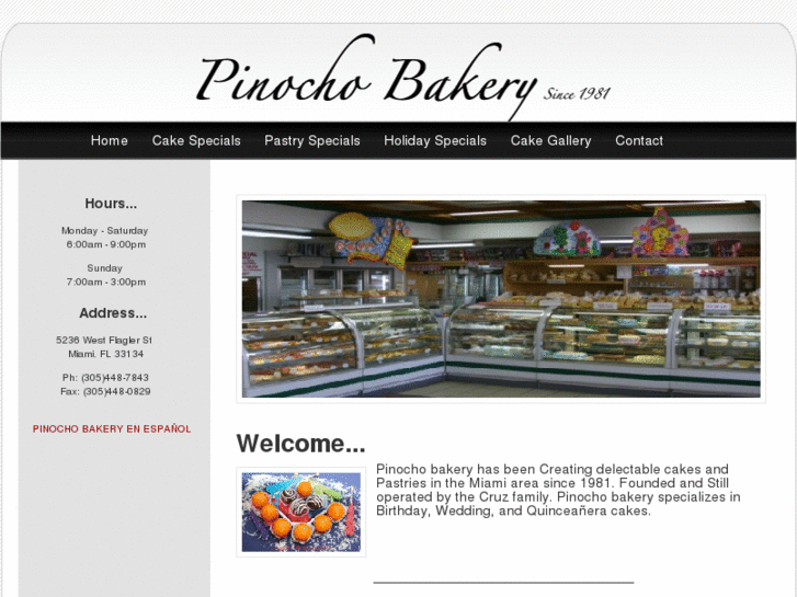 www.pinocchiobakery.com