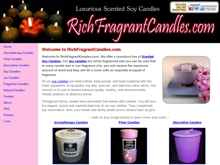 www.richfragrantcandles.com