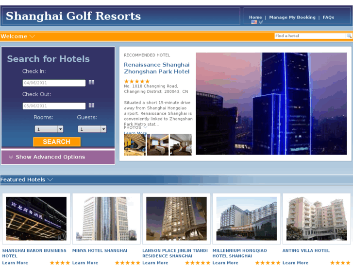 www.shanghaigolfresorts.com