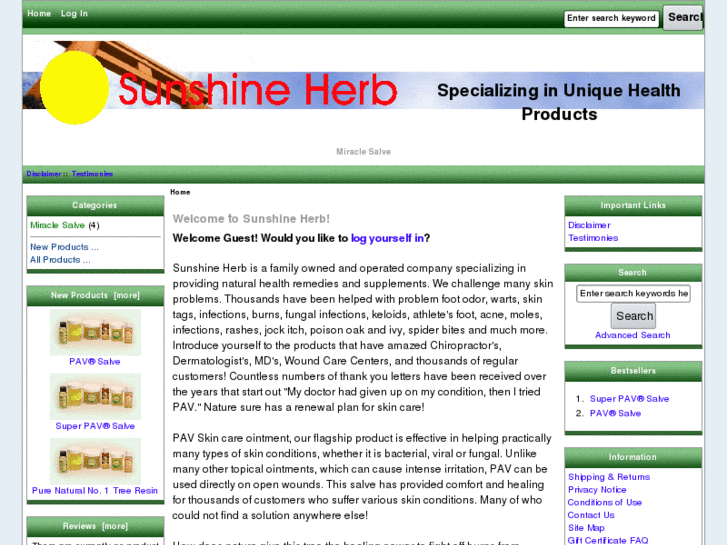 www.sunshineherb.com