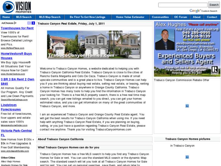 www.trabucocanyonhomes.com