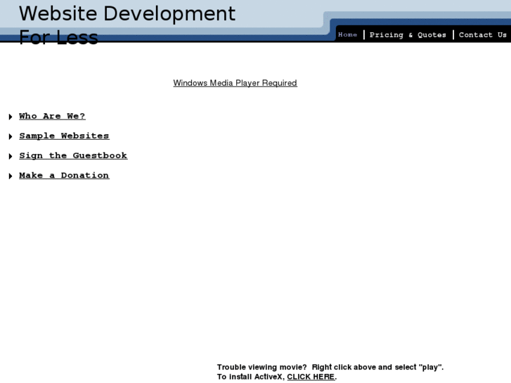 www.websitedevelopment4less.com