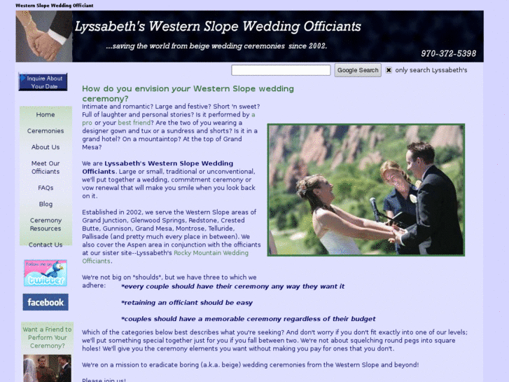 www.westernslopeweddingofficiants.com