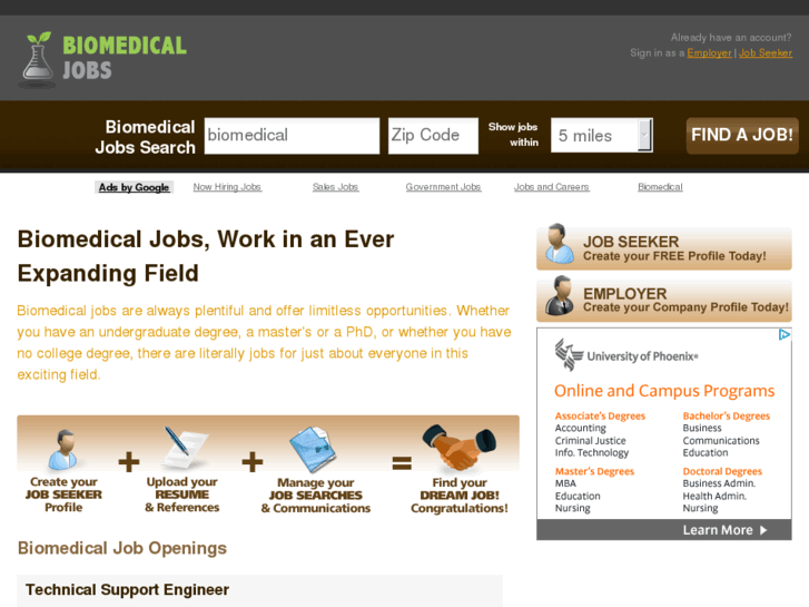 www.biomedicaljobs.net