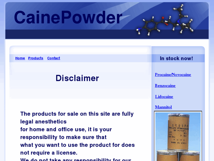 www.cainepowder.com