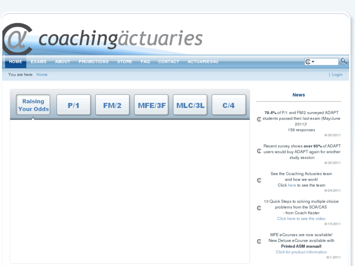 www.coachingactuaries.com