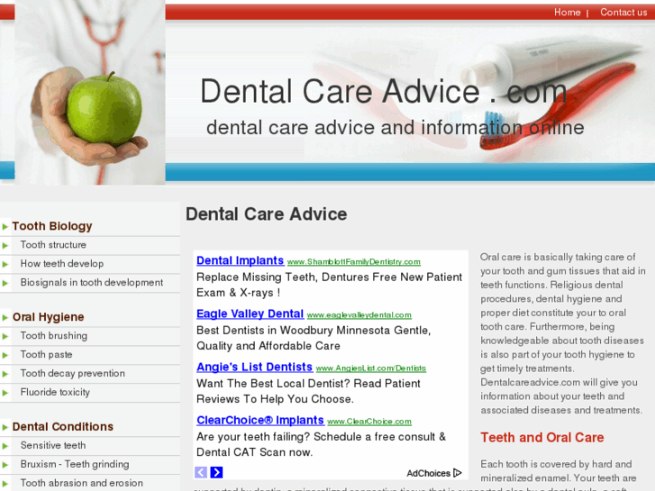 www.dentalcareadvice.com