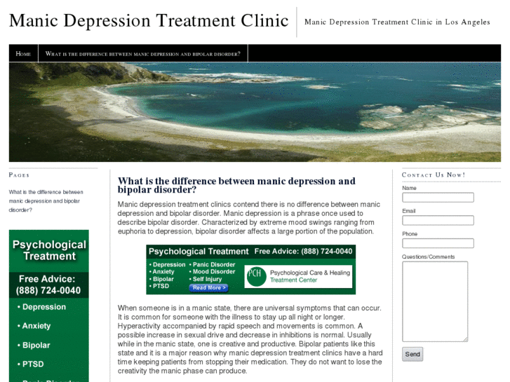 www.manicdepressiontreatmentclinic.com