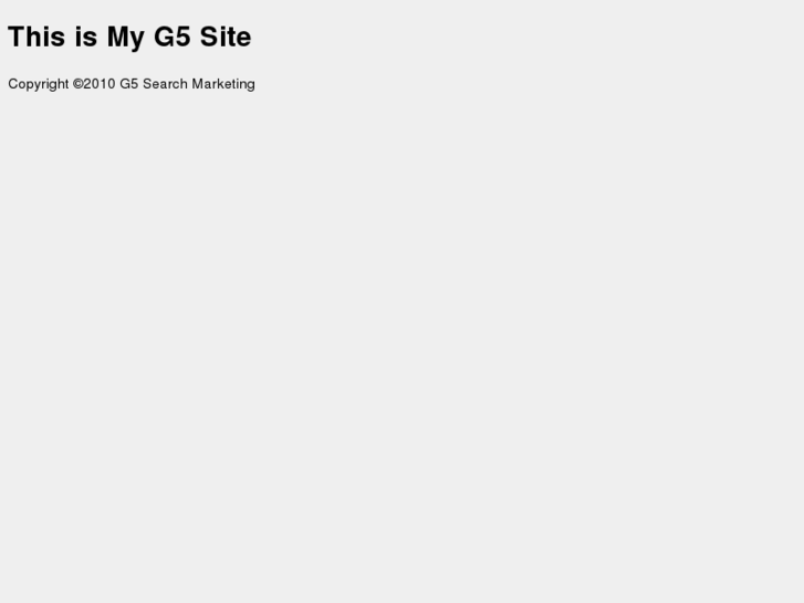 www.myg5site.com