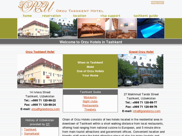 www.orzu-hotels.com