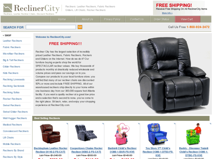 www.reclinercity.com