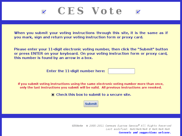 www.cesvote.com