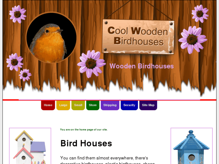 www.coolwoodenbirdhouses.com