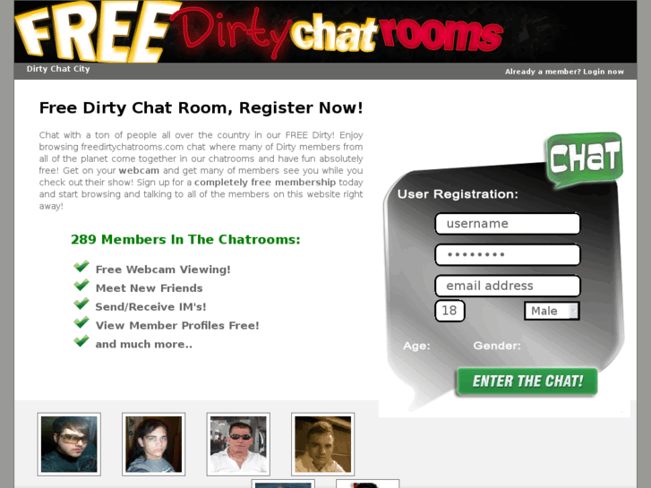 www.freedirtychatrooms.com