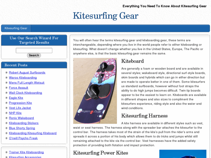 www.kitesurfinggear.info