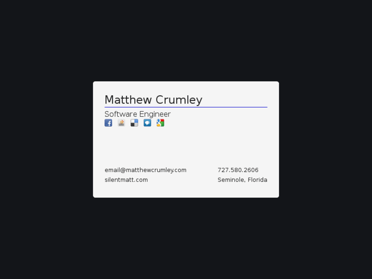 www.matthewcrumley.com