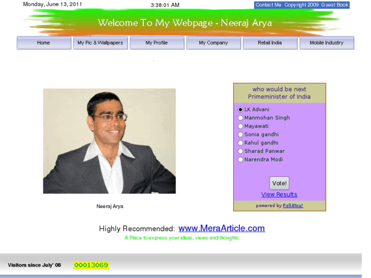 www.neerajarya.com