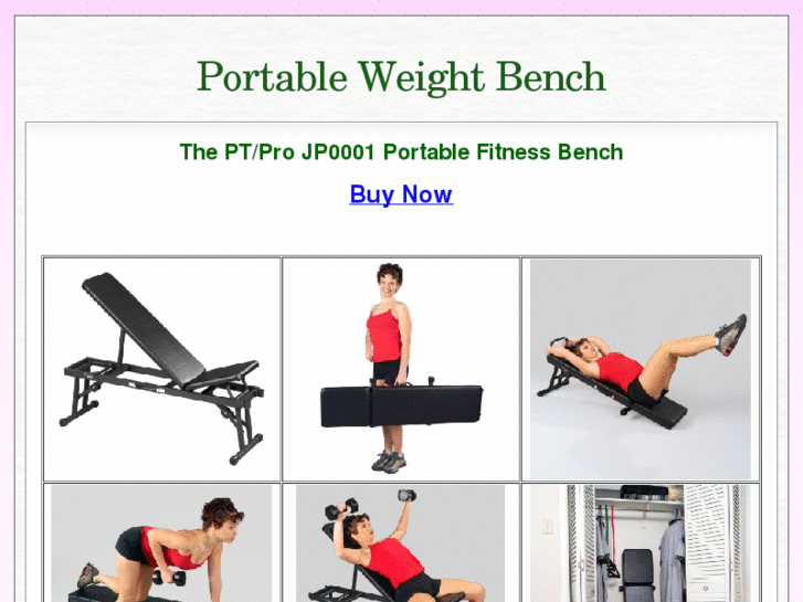 www.portableweightbench.com