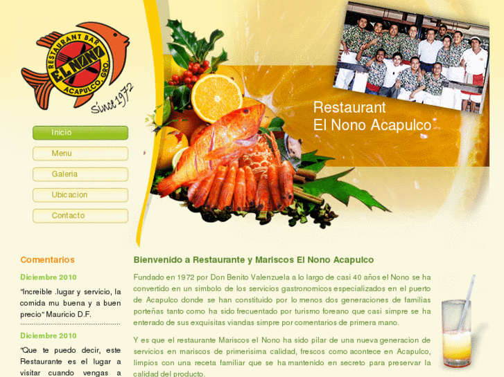 www.restaurantelnono.com