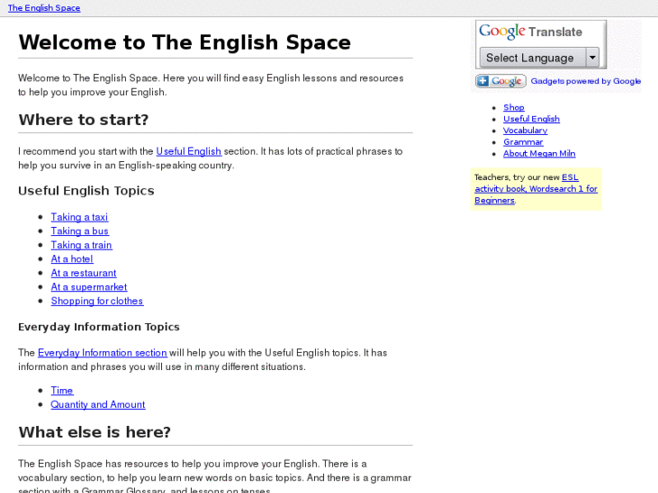 www.theenglishspace.com