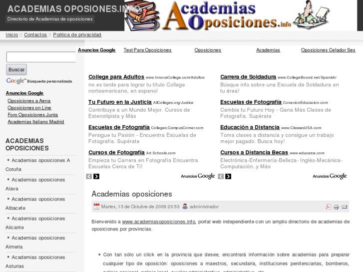 www.academiasoposiciones.info