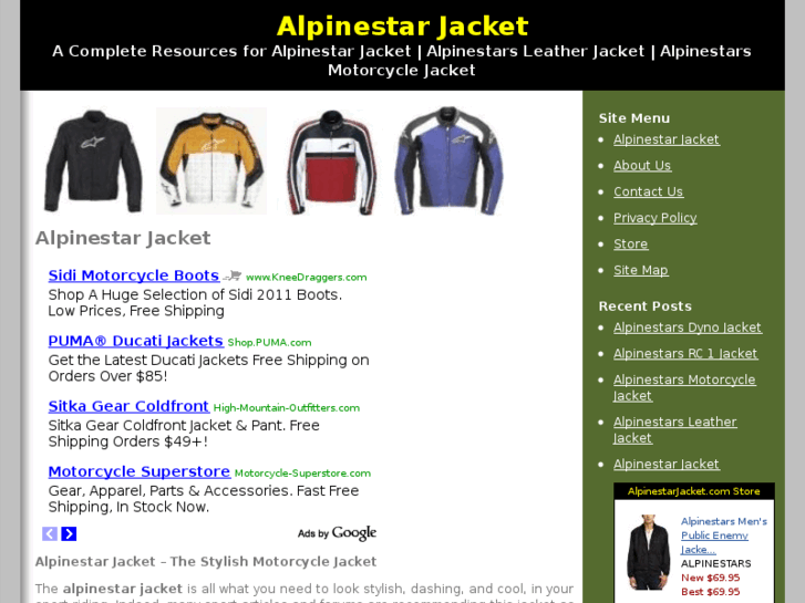 www.alpinestarjacket.com