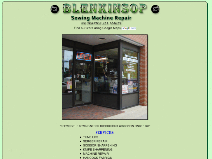 www.blenkinsopsewmachinerepair.com