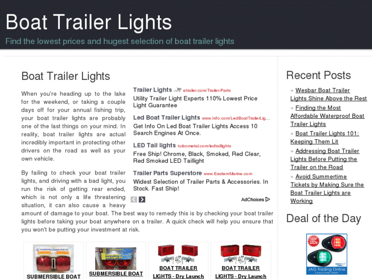 www.boattrailerlights.net