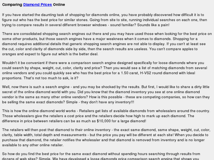 www.diamondprices.org