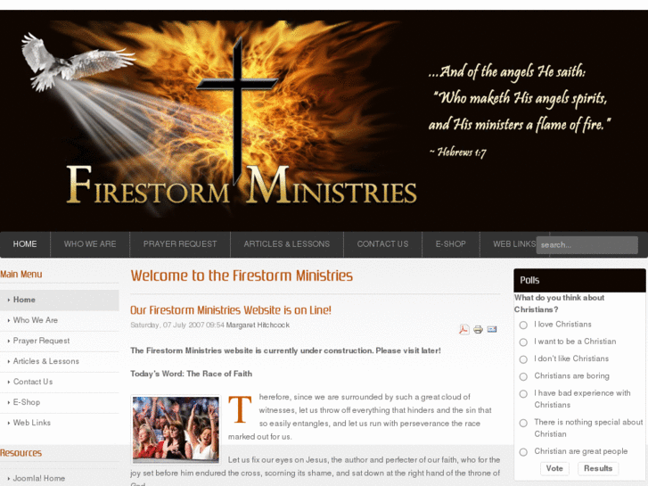 www.firestormministries.net